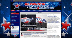 Desktop Screenshot of glenviewstars.org